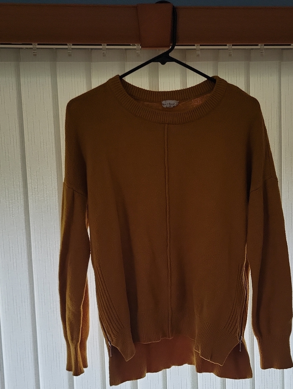 Hem & Thread Mustard Crewneck Sweater